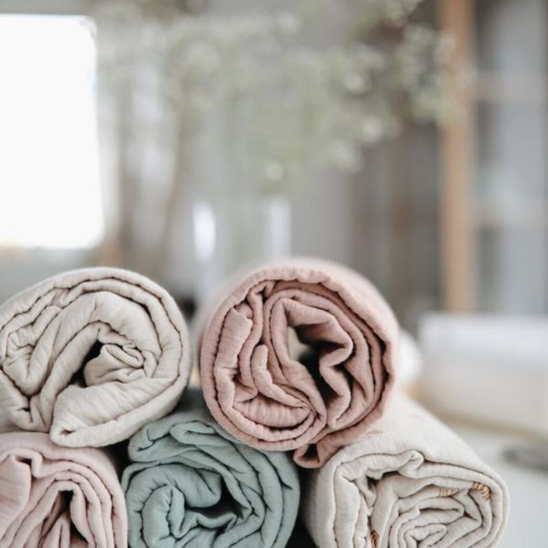 Extra Soft Muslin Crib Sheet Natural