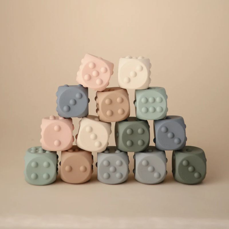 Dice Press Toy 2 Pack Cambridge Blue/Shifting Sand