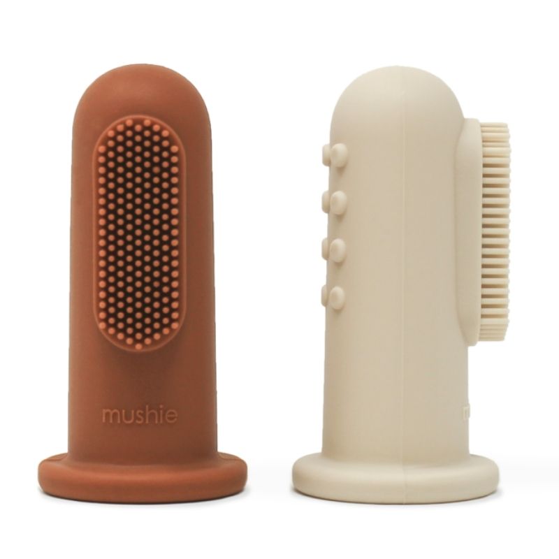 Finger Toothbrush Clay and Sand