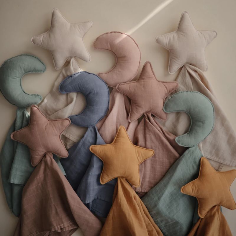 Star Lovey Blanket Fog