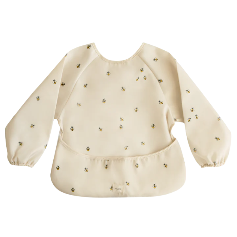 Long Sleeve Bib (Bees)