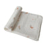 Muslin Swaddle Blanket Flowers