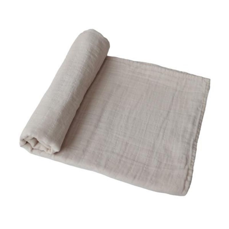 Muslin Swaddle Blanket Fog