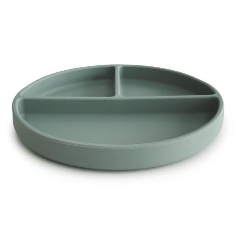 Silicone Suction Plate Blue