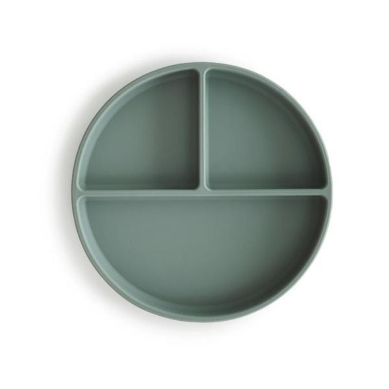 Silicone Suction Plate Blue