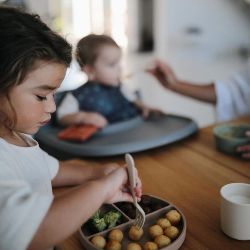 Silicone Suction Plate Natural