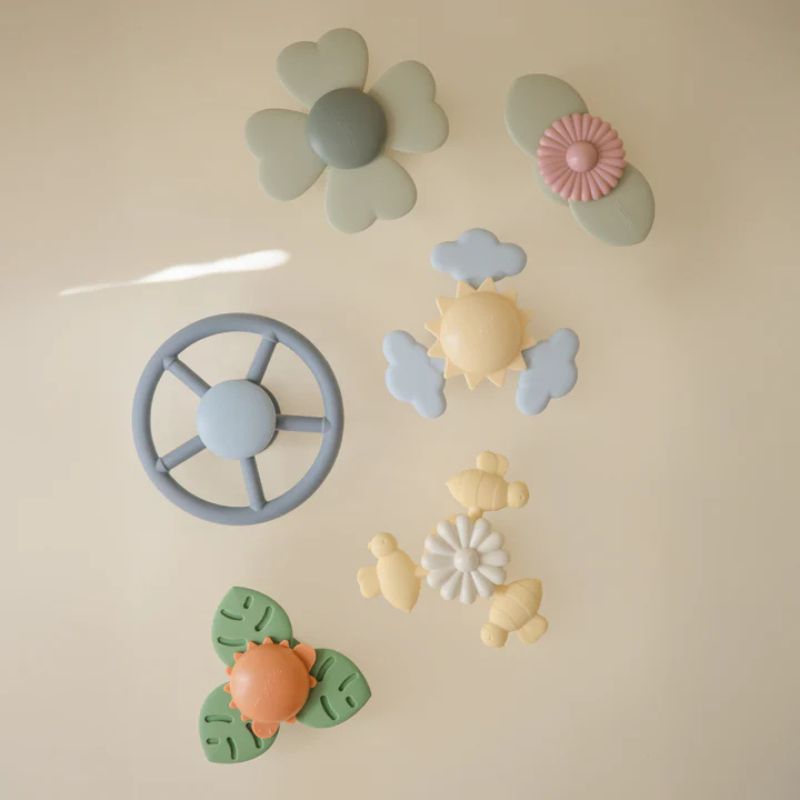 Silicone Suction Spinner Toys