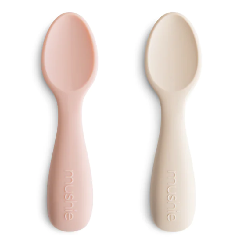 Silicone Toddler Starter Spoons 2-Pack