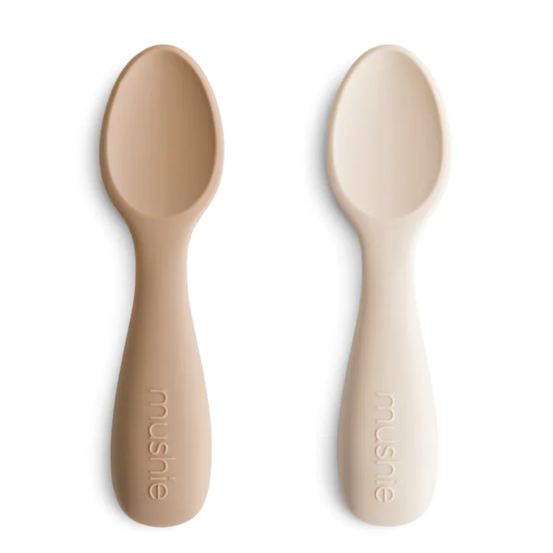 Silicone Toddler Starter Spoons 2-Pack