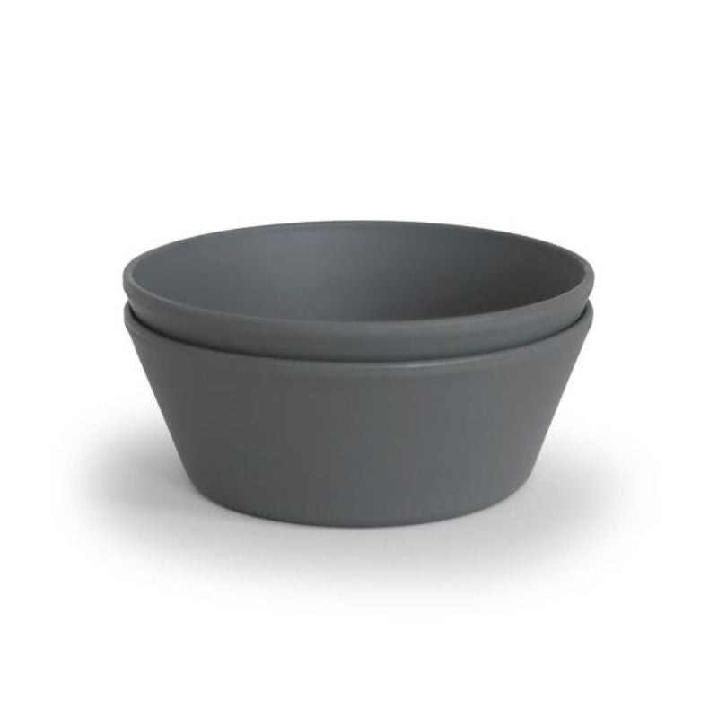 Round Dinnerware Bowl - 2 Pack Smoke