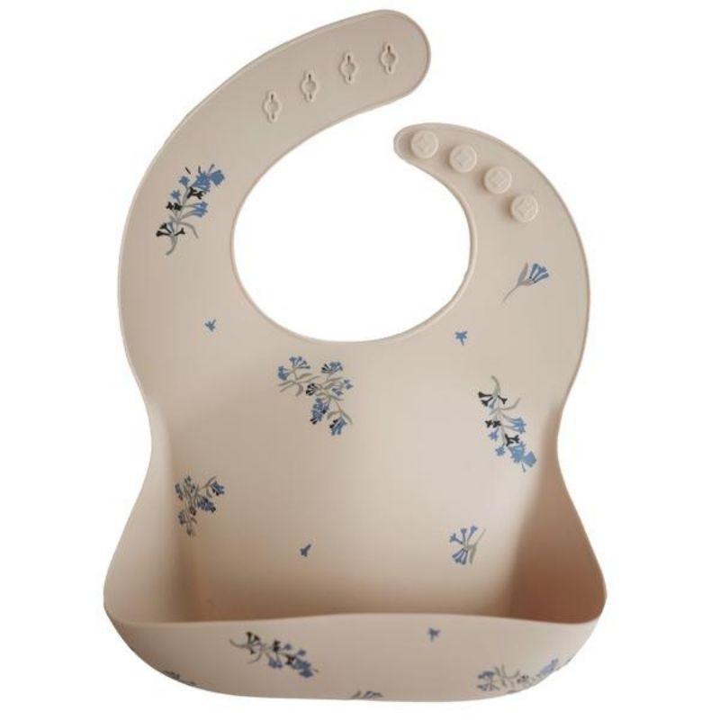 Silicone Baby Bib Lilacs