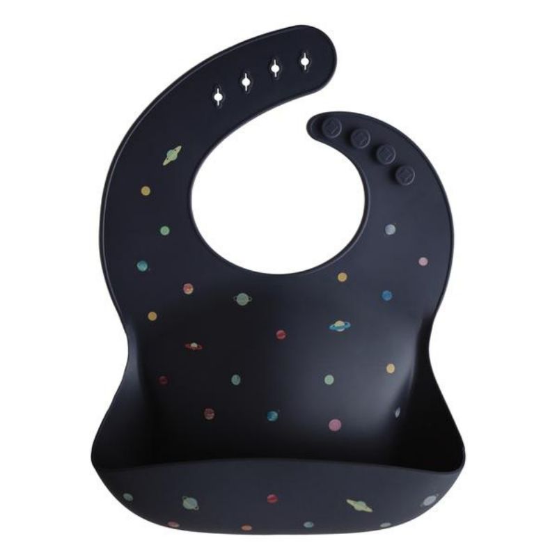 Silicone Baby Bib Planets