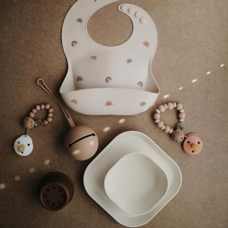 Silicone Pacifier Holder Case Natural