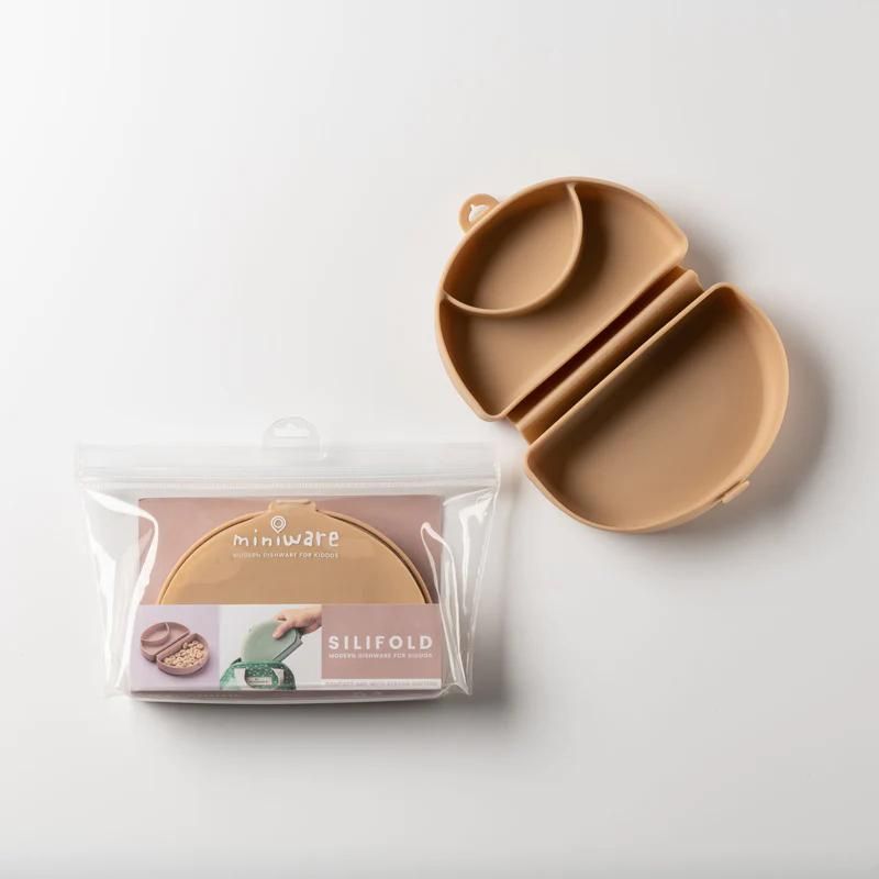Silifold Compact Travel Food Container Almond Butter