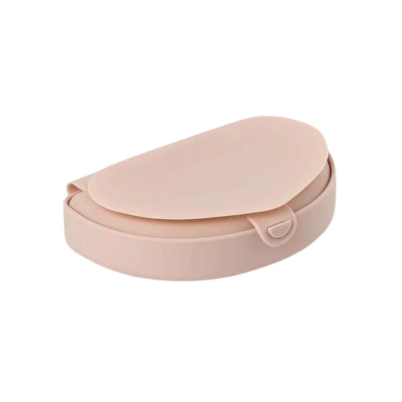 Silifold Compact Travel Food Container Pink Salt