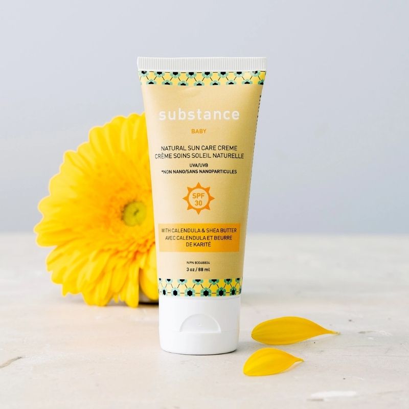 SPF Natural sun care for baby