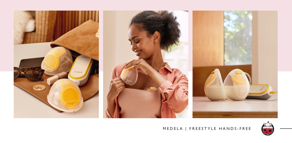 Medela Protège-seins mains libres, 2 protège-seins, sans BPA, accessoires  de pompe mains libres Medela