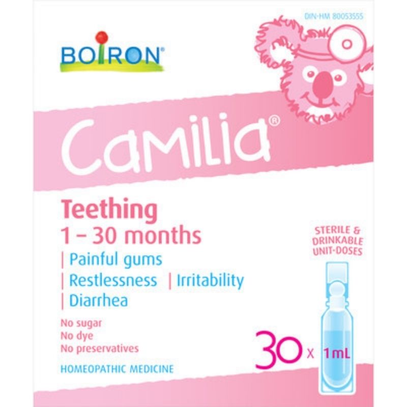 Camilia Relieves Teething Symptoms