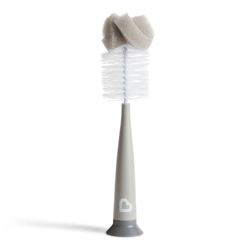 Sponge Bottle Brush - Grey