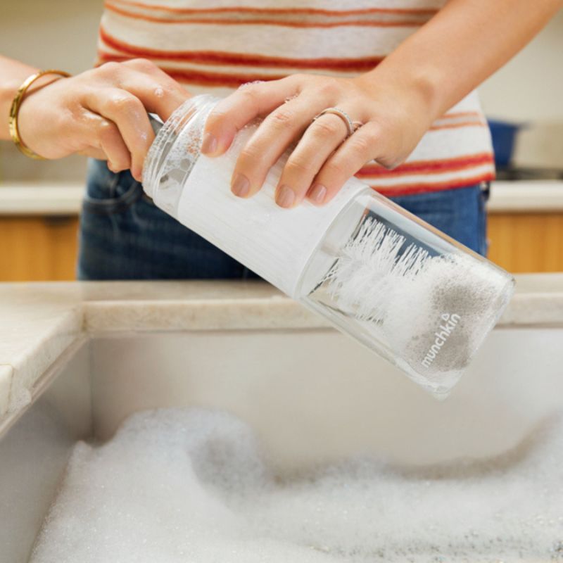 Sponge Bottle Brush - Grey