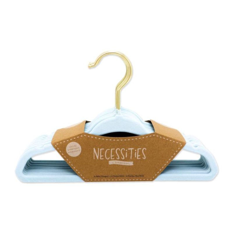 Hangers With Gold Hook - 10 Pack