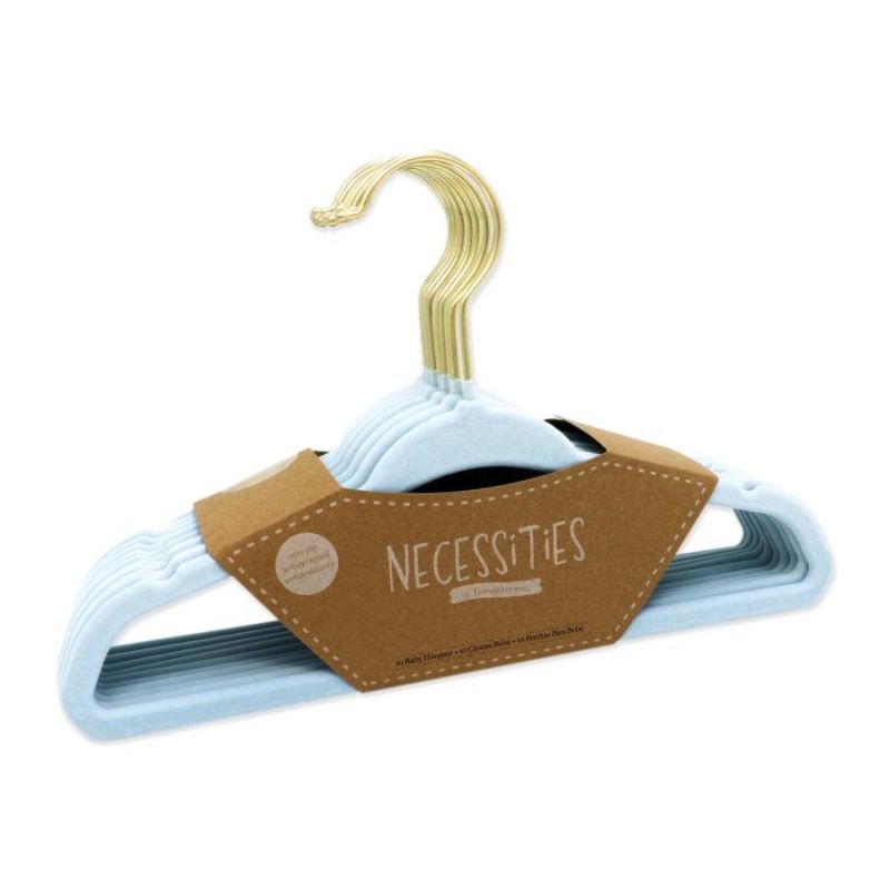 Hangers With Gold Hook - 10 Pack