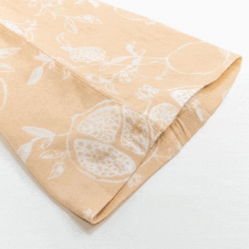 Women's Bamboo 3/4 Sleeve Nursing PJ Set Pomegranate