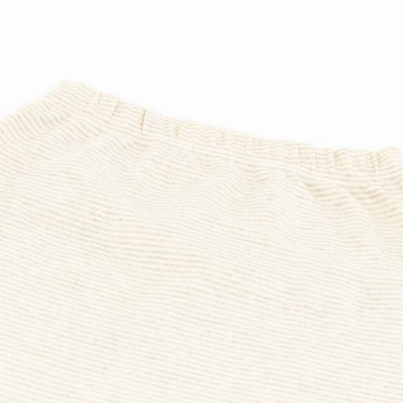Basics Organic Cotton Ribbed Harem Leggings - 2 Pack Light Grey