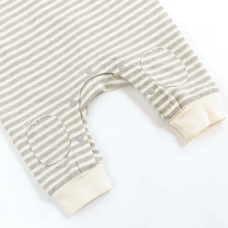 French Terry Long Sleeve Romper