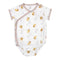 Basics Bamboo Cotton Kimono Short Sleeve Onesie The Lion and The Mouse