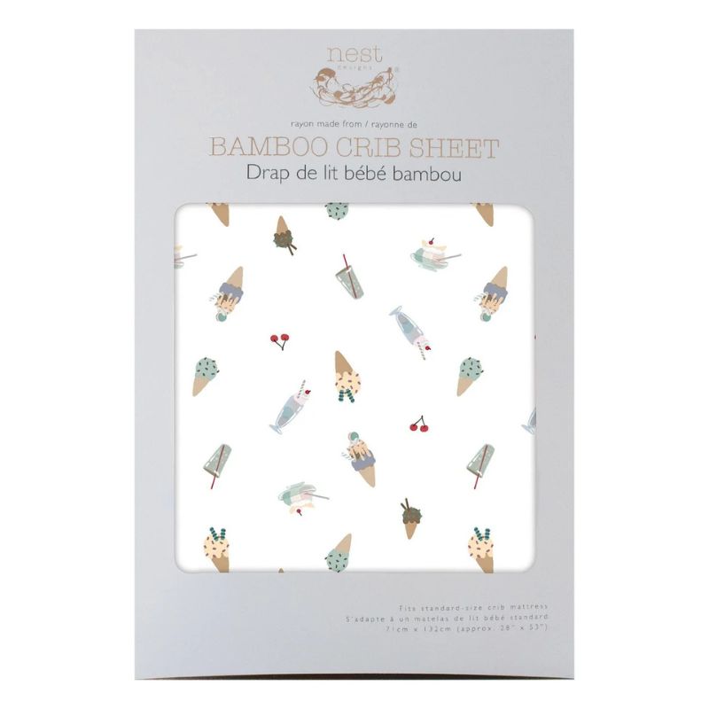 Fitted Bamboo Crib Sheet