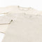 Basics Organic Cotton Ribbed Long Sleeve T-Shirt - 2 Pack Light Grey