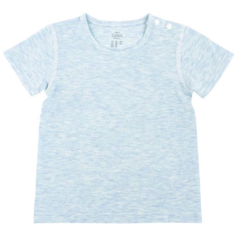 Bamboo Cotton Short Sleeve T-Shirts Mist