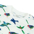 Bamboo Jersey Two-Piece Long Sleeve PJ Set Blue Birds