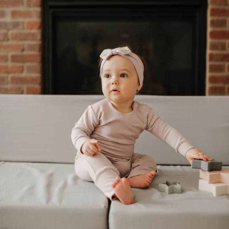 Baby Long Romper Lavender