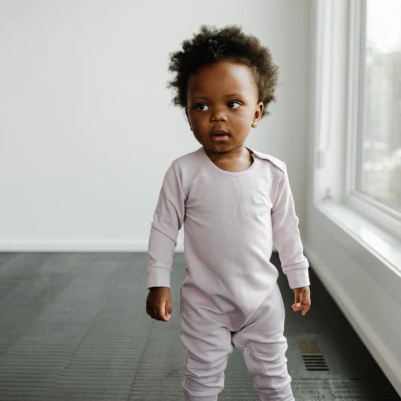 Baby Long Romper Lavender