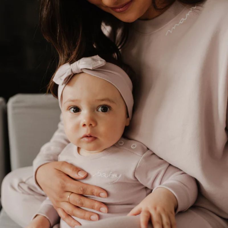 Baby Long Romper Lavender