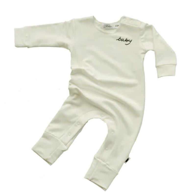 Baby Long Romper Marshmallow