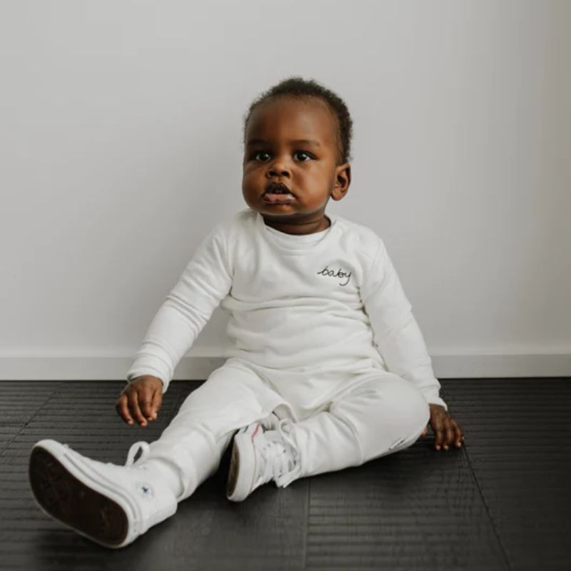 Baby Long Romper Marshmallow