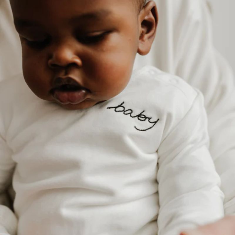 Baby Long Romper Marshmallow