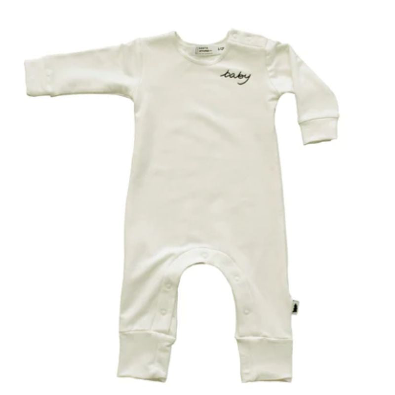 Baby Long Romper Marshmallow