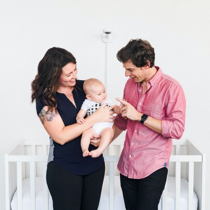  Pro Baby Monitor & Wall Mount White