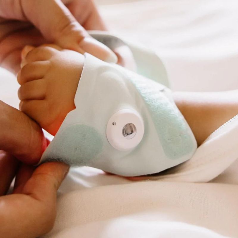 Dream Sock Wearable Baby Monitor Bedtime Blue