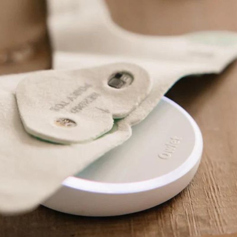 Dream Sock Wearable Baby Monitor Bedtime Blue