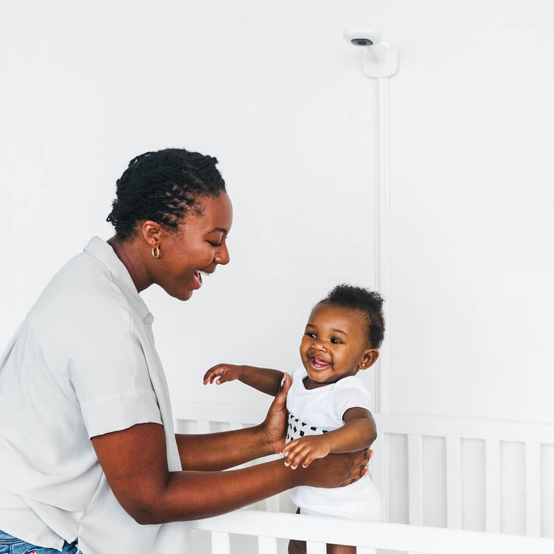  Pro Baby Monitor & Wall Mount White