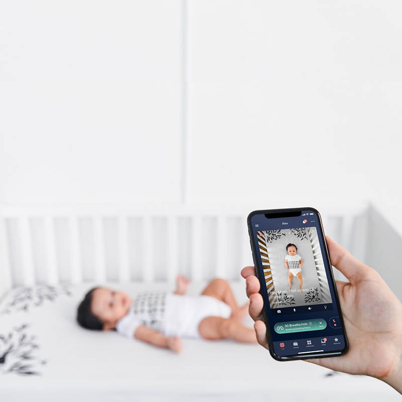  Pro Baby Monitor & Wall Mount White