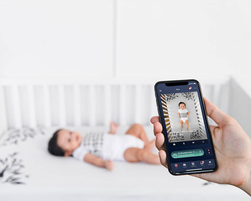  Pro Baby Monitor & Wall Mount White