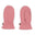 Jersey Mittens Pink