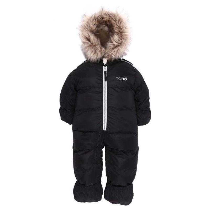 Mountain Hibou One-Piece Snowsuit Black