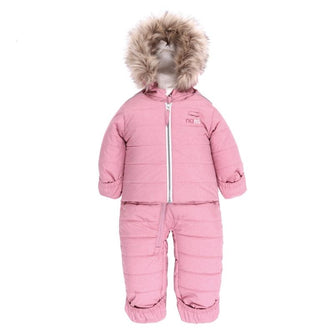 Mountain Hibou One-Piece Snowsuit Pink